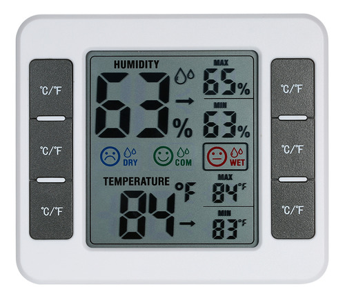 Medidor De Temperatura Y Humedad, Medidor Interior/higrómetr