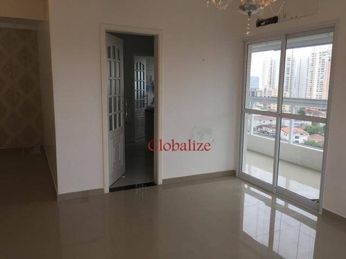 Imagem 1 de 14 de Apartamento À Venda, 86 M² Por R$ 640.000,00 - Ponta Da Praia - Santos/sp - Ap0052