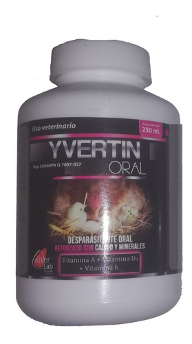 Desparasitante Ivertin Oral De 250 Ml River Lab