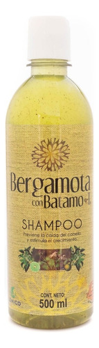 Shampoo Bergamota Con Batamote 500 Ml Bodega Lenico 