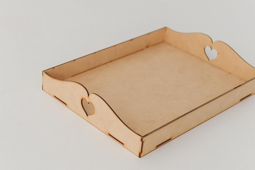 Bandeja Fibrofacil Desayuno Sorpresa Lisa 30x40 X4u Armadas