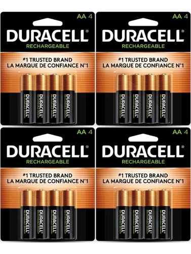 Duracell 16 Pilas Aa Recargables Nimh 2400mah Precargadas