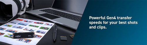 Disco Duro Nvme M.2 Ssd Crucial P3 Plus 500gb Gen4 5000mb/s