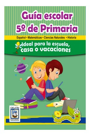 Guías Escolares Para 5to De Primaria Paquete De 4 Libros