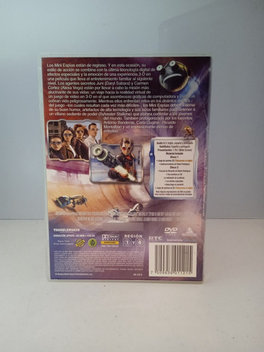 Mini Espias 3-d Dvd PelĂcula 2003