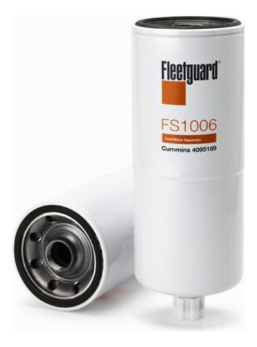 Filtro Trampa Agua Fleetguard Fs1006 V28 Kv38
