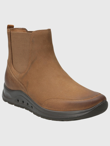 Botin Cuero Mujer Coley Café Hush Puppies