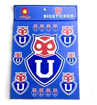 Comprar Stickers Y Name Stickers Universidad De Chile