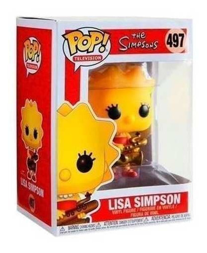Funko Pop 497 Lisa Simpson -  The Simpsons