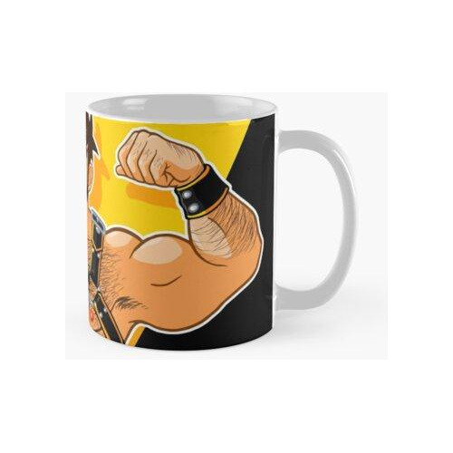 Taza A Adam Le Gusta El Arnés - Amarillo Calidad Premium