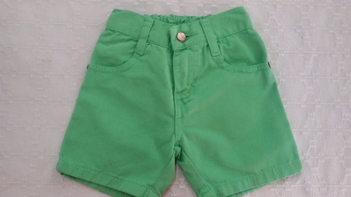 Bermudas Bebe Jeans De Color