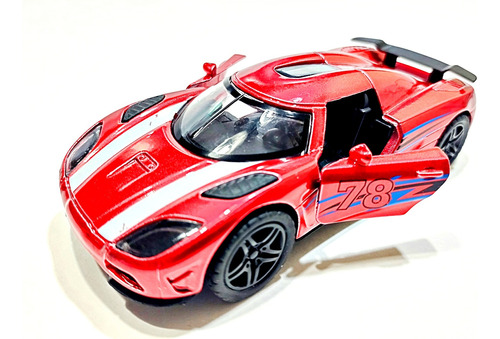 Auto Koenigsegg Agera Coleccion Metal Esc 1:36 Die Cast