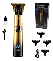 Comprar Kemei Maquina Corta Pelo Inalambrica Recargable Febo Color Dorado
