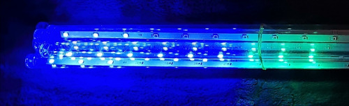 6 Series, Guía 8 Tubos Led De Color Lluvia D Meteoro (ml998)