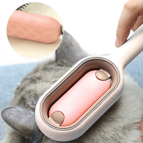 Cepillo Para Mascotas, Peine De Cerdas Suaves Para Masaje