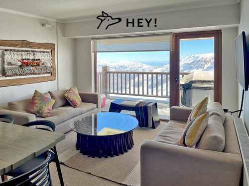 Refugio Amoblado En Valle Nevado, Entrega Inmediata