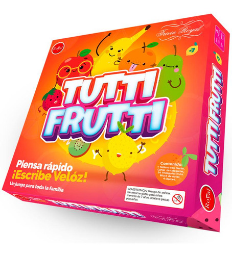 Juego De Mesa Trivia Royal Tutti Frutti Súper Oferta