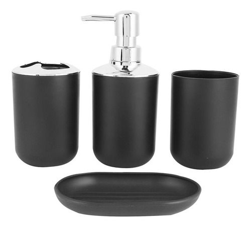 Paquete De 4 Piezas] Juego De Accesorios De Baño Decorac [u]