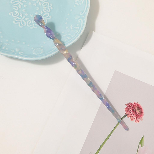 4x Palillos For El Cabello De Acetato For Mujer,