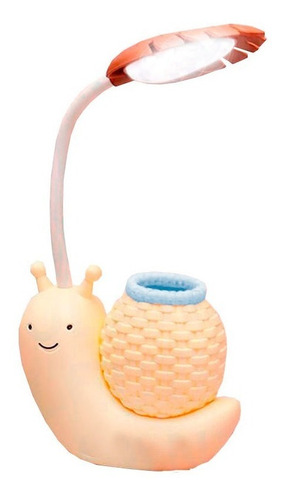 Imagen 1 de 10 de Velador Led Flexible Lampara Lapicero Infantil Recargable