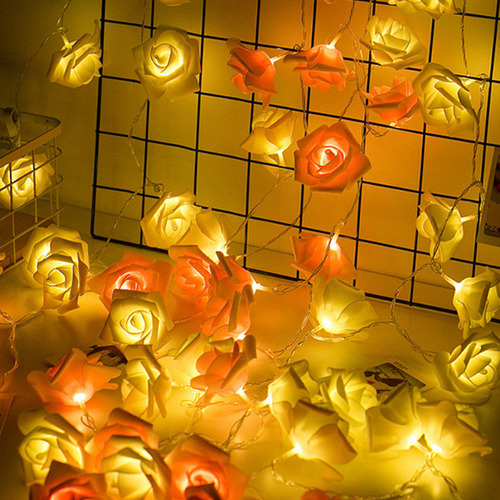 Cadena De Luces Artificiales Usb De 3 Metros Y 20 Led, Color