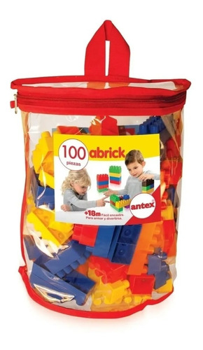 Ladrillos / 100 Bloques Infantiles Alegres Colores Abrick 