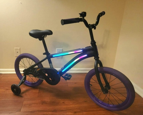 Bicicleta Jetson Light Rider 16 Kids Light-up Color Negro 16 Negro 16 "