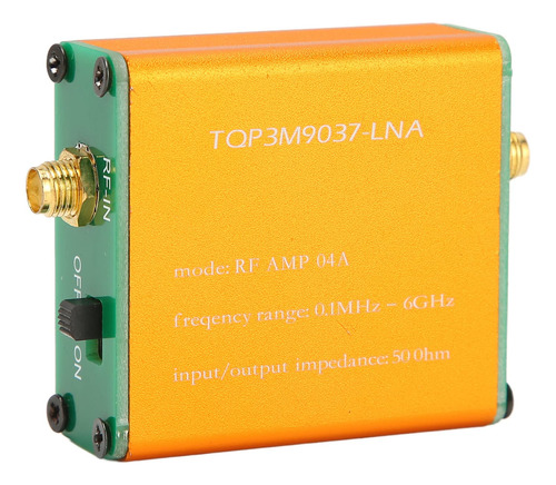 Amplificador Ruido 20db Alta Ganancia Lna Metal 0.1mhz6ghz