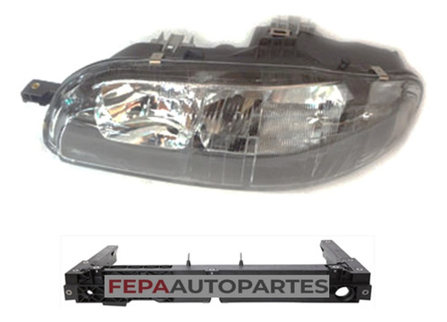 Optica Fiat Marea / Bravo / Brava Vidrio Rayado Elx