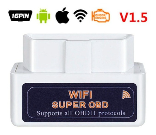 Elm327 Escáner Automotriz Obd2 Wifi V1.5 9 Protocolos Carros