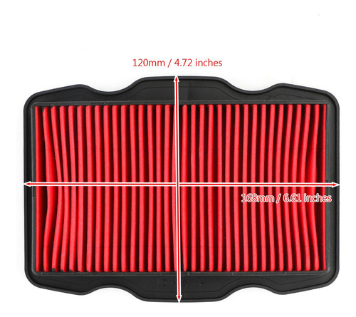 Filtro De Aire Para Honda Cb125f Glr125 2015-2019