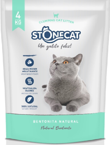 Stonecat Piedras Sanitarias Para Gato 4 Kg