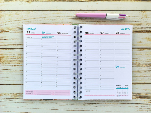 Agendas 2026 Semanales 15x21cm Tapa Dura On Paper 36 Diseños Agenda 11 Pequeñas Cosas 2026