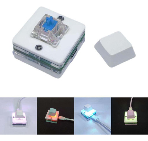 Mini Teclado Usb Para Programar Interruptor Azul
