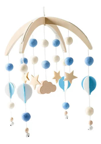 comprar Móvil De Bebé Para Cuna Sonajeros De Cuna Para Bebés Azul