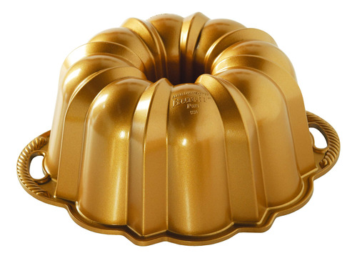 Nordic Ware Aniversario Bundt 12 Taza Dorado