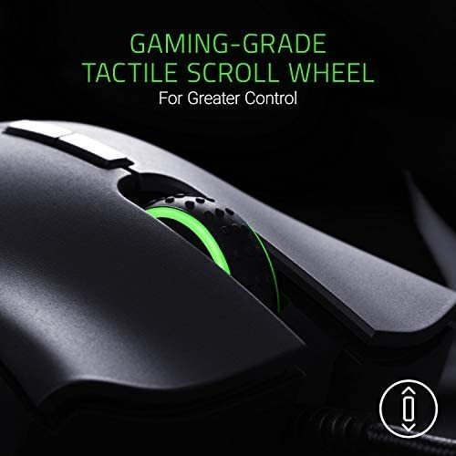 Ratón Para Juegos Razer Deathadder Elite: Sensor Óptico 1600