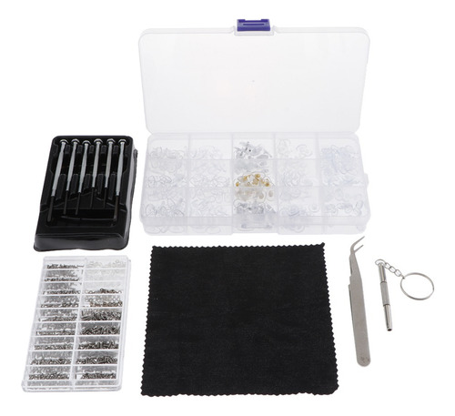 Kit De Herramientas De Reparación De Tornillos Para Lentes