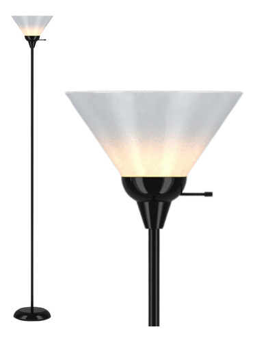 Lámpara De Suelo Light Accents Con Pantalla Color Blanco, 10
