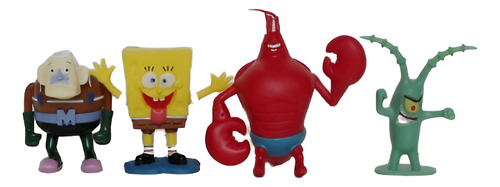 Presente Personagens Bob Esponja Coleção Aniversário 12un