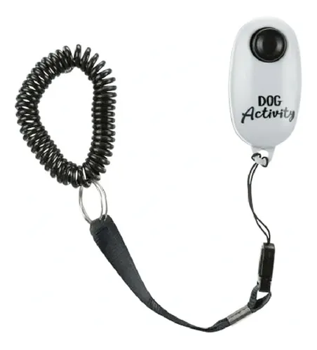 Clicker Mascotas Sonido Click Suave Adiestramiento Brazalete