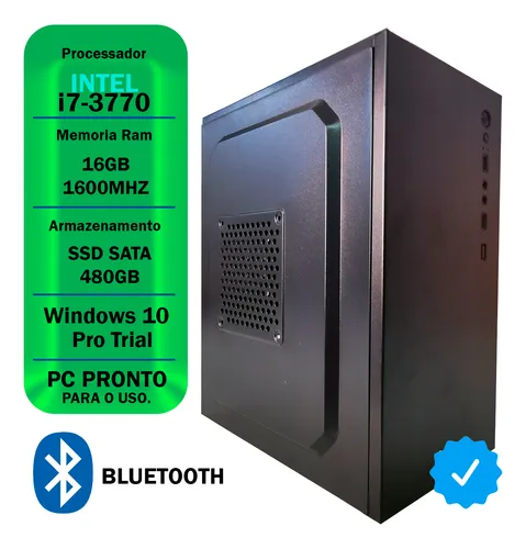 comprar Pc Home Office Core I7 3770, 16gb Ddr3, Ssd 480gb