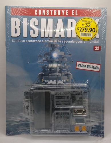 Construye El Bismarck El Mítico Acorazado Aleman Salvat #32