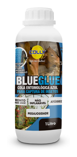 Cola Entomológica Azul 1 L- Mosca Do Estábulo E Do Chifre