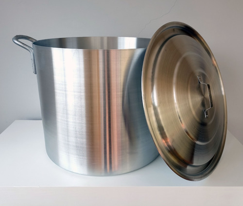 Olla Industrial #70 Capacidad 220 L Aluminio 5ml De Espesor