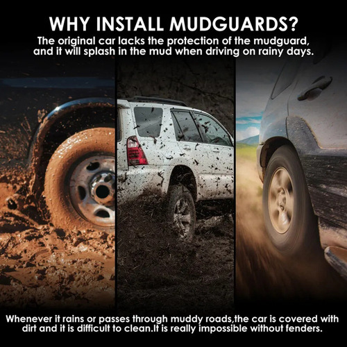 4 Peças Car Mudguard Mud Flaps Mud Guard Fender Para Macan 2