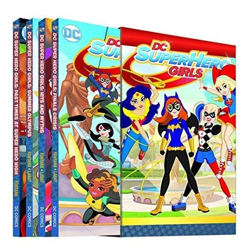 Conjunto De Caja Dc Super Hero Girls.