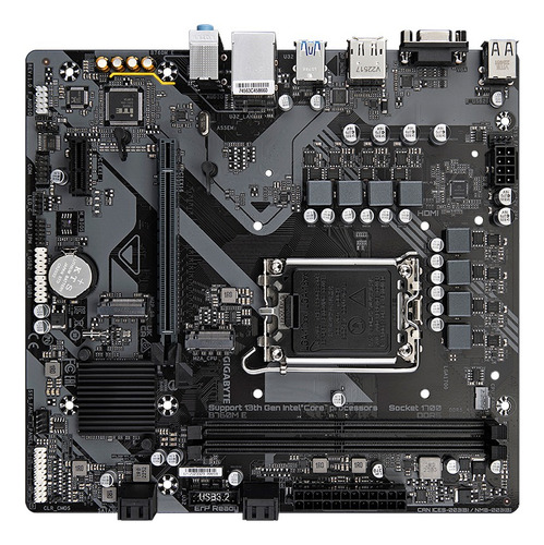 Motherboard Gigabyte B760m E (rev. 1.0) Intel B760, Lga1700