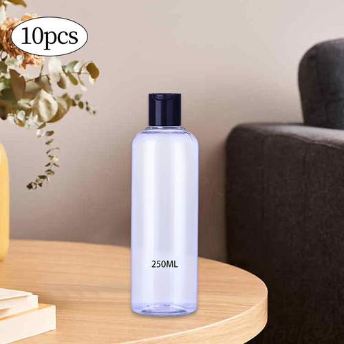 10 Piezas Botellas Vacías Botella De Champú Loción