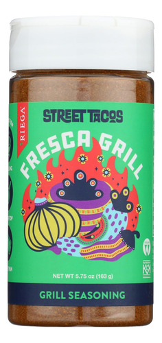 Riega Street Taco Grill Seasoning, Fresca Grill, 5.95 Oz (pa